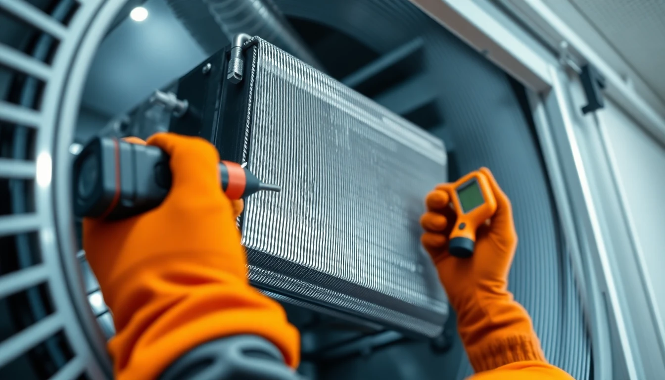 Evaporator coil repair